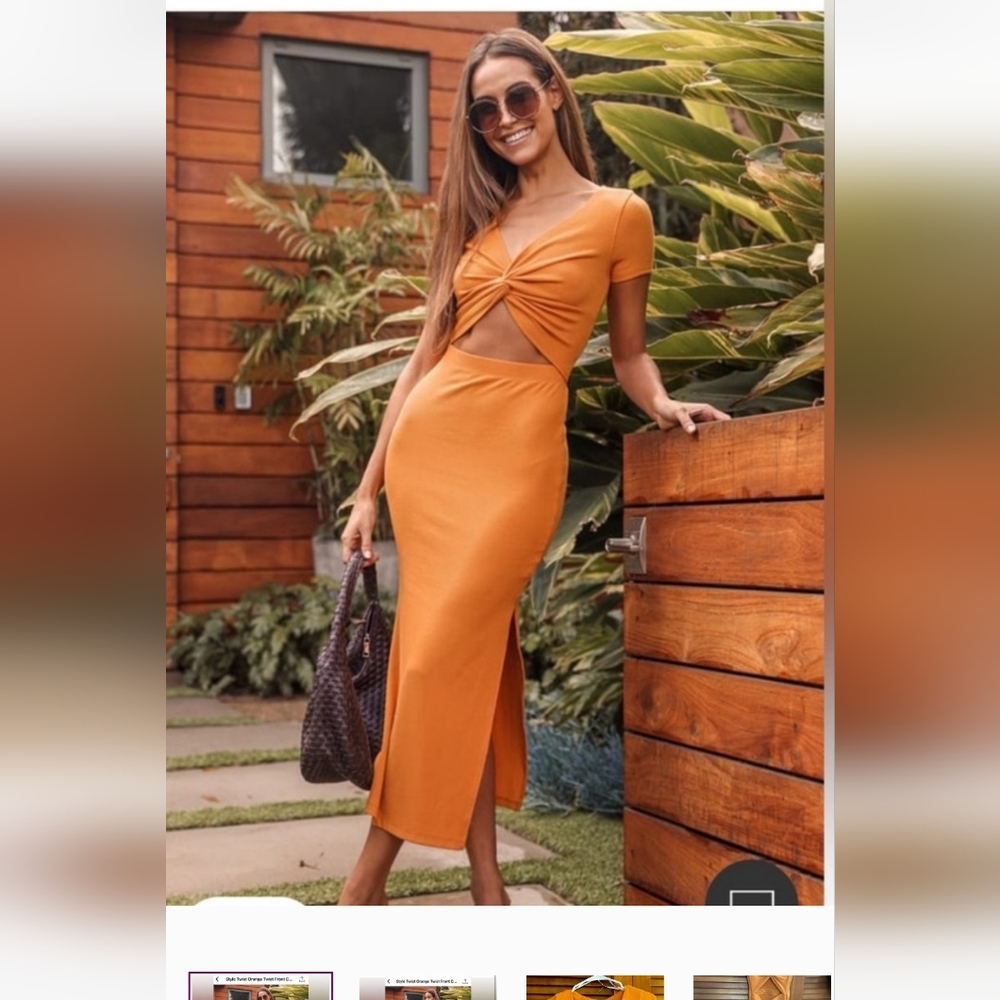 Lulus front twisted dress
